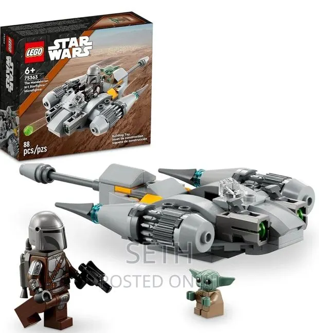LEGO Star Wars the Mandalorian’S N-1 Starfighter Microfig · Photo 1