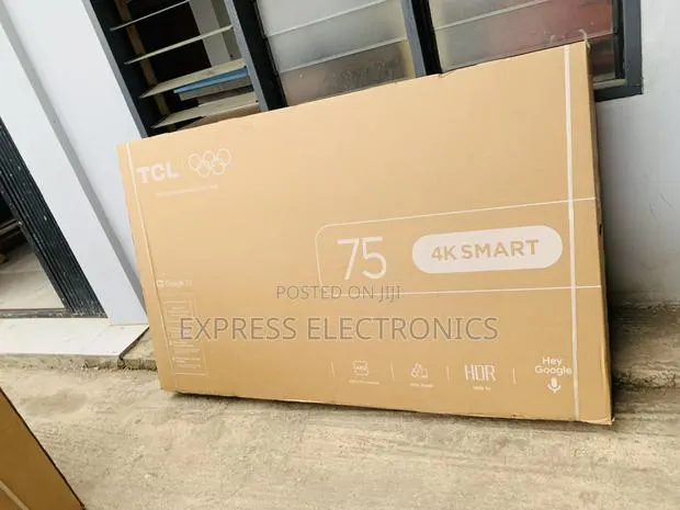 Brand New TCL 75'' Uhd Led 75p6k Smart Android Television · Photo 1
