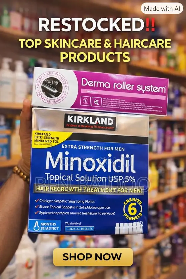 Kirkland Box + Derma Roller 540 Needles(Hair Care) · Photo 1