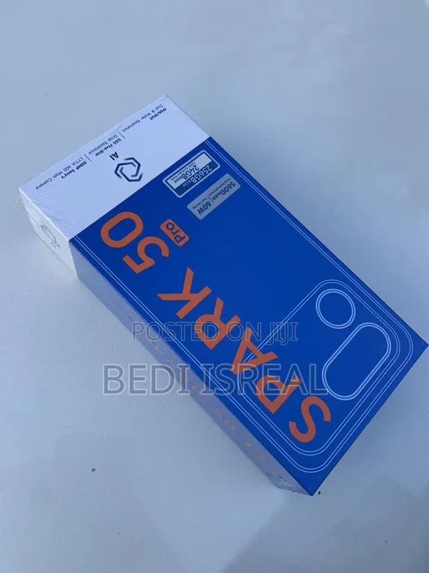 New Tecno Spark 50 Pro 256 GB Black · Photo 1