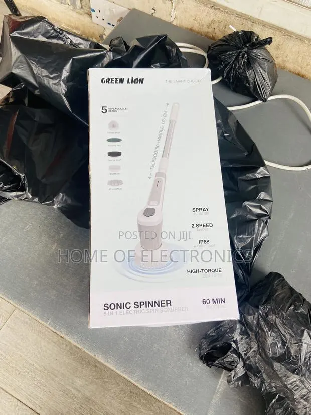 Call for Green Lion Sonic 5 in 1 Spin Scrubber · Photo 1