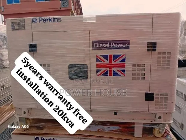 Prime Unit Ampex 20kva Perkins Diesel Generator 20kva · Photo 1