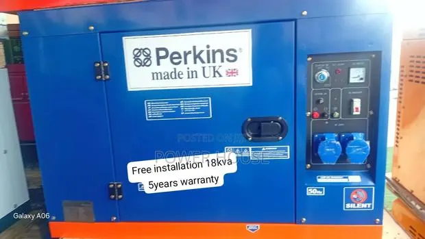 Perkins 18KVA Silent Diesel Generator – Quality Power 18kva · Photo 1