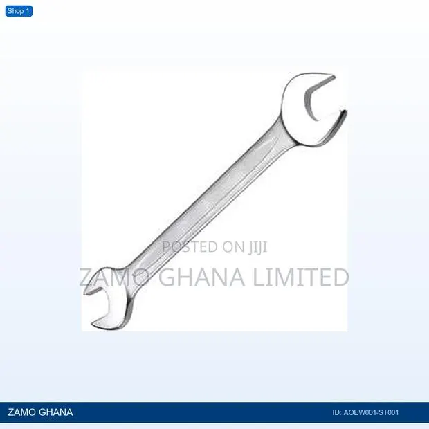 Double Open End Spanner 12x13 (Or Top Tul) - Aoew001-St001 · Photo 1