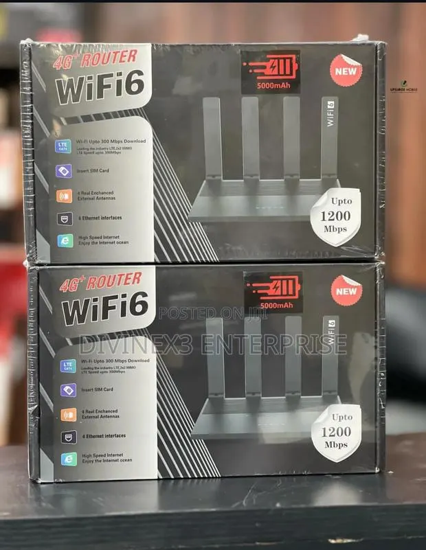 4G LTE WiFi 6 Router · Photo 1