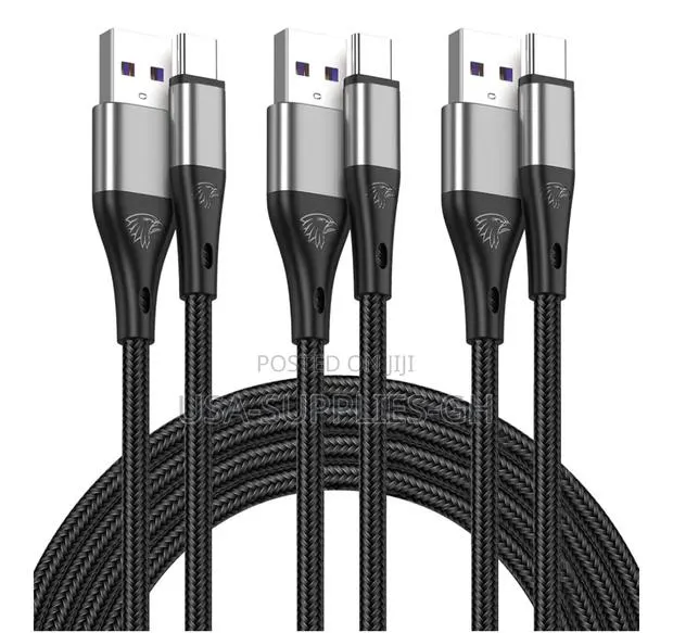 Halihall Usb A To Usb C Cable,10ft Nylon Braided Fastcharging From Usa · Photo 1