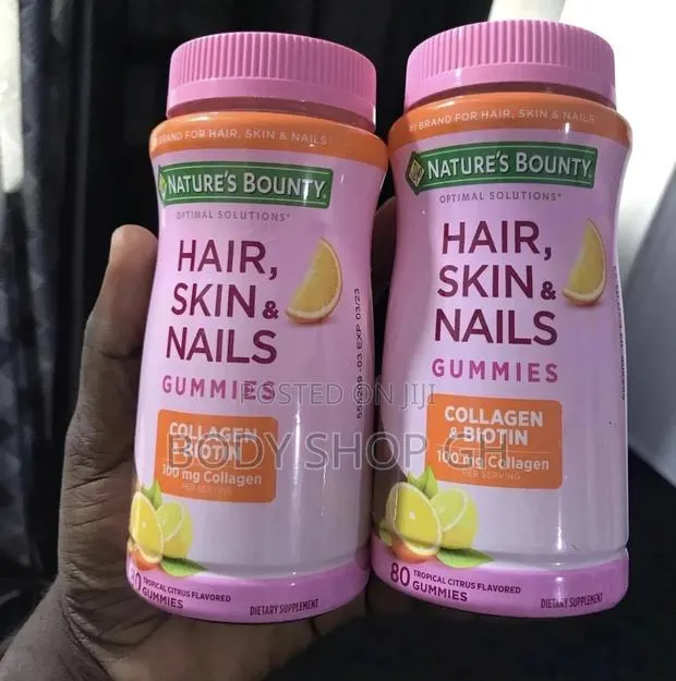 Biotin + Collagen Hair,Skin Nails Gummies · Photo 1