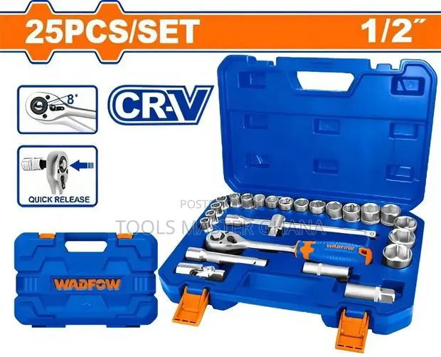 25 PCS 1/2" Socket Set - Wst2d25 · Photo 1