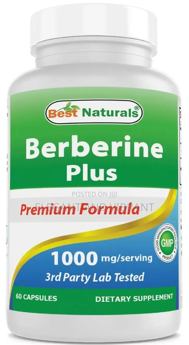 Best Naturals Berberine Plus 1000 Mg - Healthy Cholesterol · Photo 1