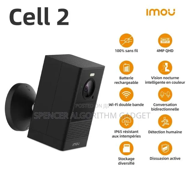 Security Camera CCTV IP Wifi Battery Dahua · Photo 1