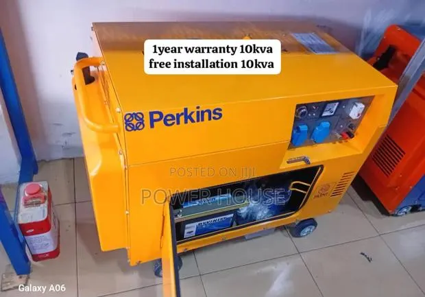 Click Telligence Perkins 10kva Diesel Generator 13000watts · Photo 1