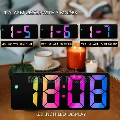 Led Digital Alarm Clock · Photo 1