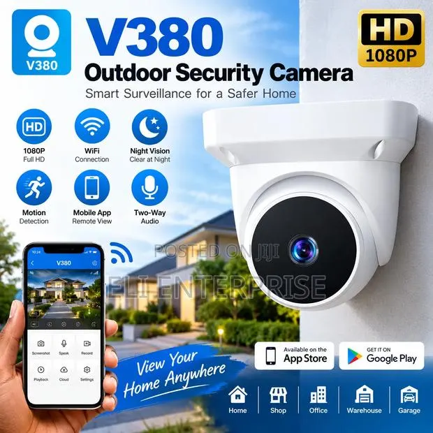V380 Outdoor 1080P Smart WiFi Security Camera · Photo 1