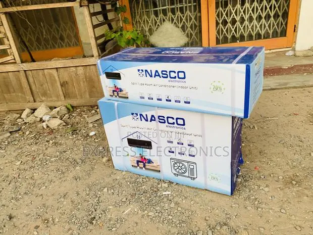 Eco Friendly Nasco 1.5HP Black Split Air Conditioner (NAS-J12-V1B) · Photo 1
