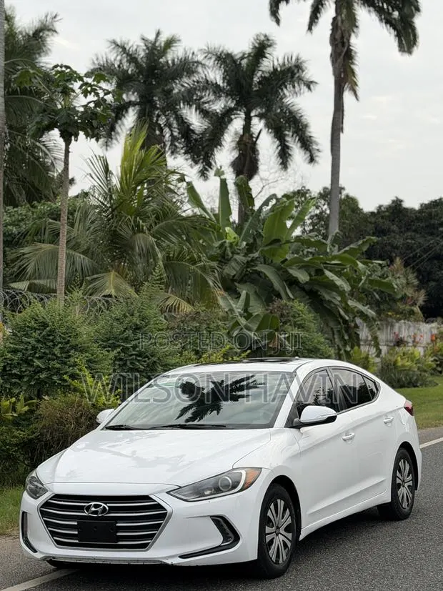 Hyundai Elantra SE 2018 White · Photo 1