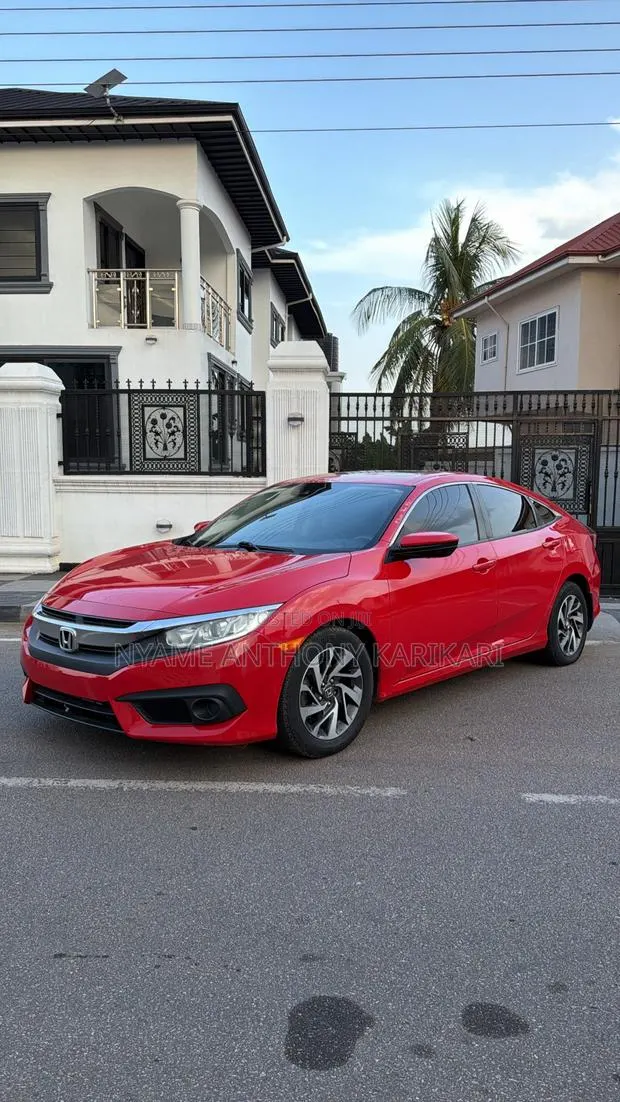 Honda Civic EX 4dr Sedan (2.0L 4cyl) 2017 Red · Photo 1