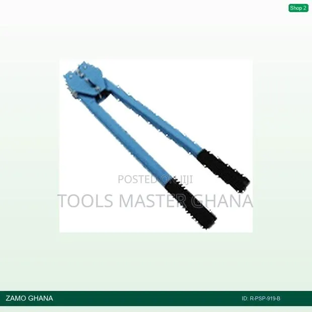 Straptool Pet Strap Plier Blue 9-19 Pet P Strapping 20 I - R-PSP-919-B · Photo 1