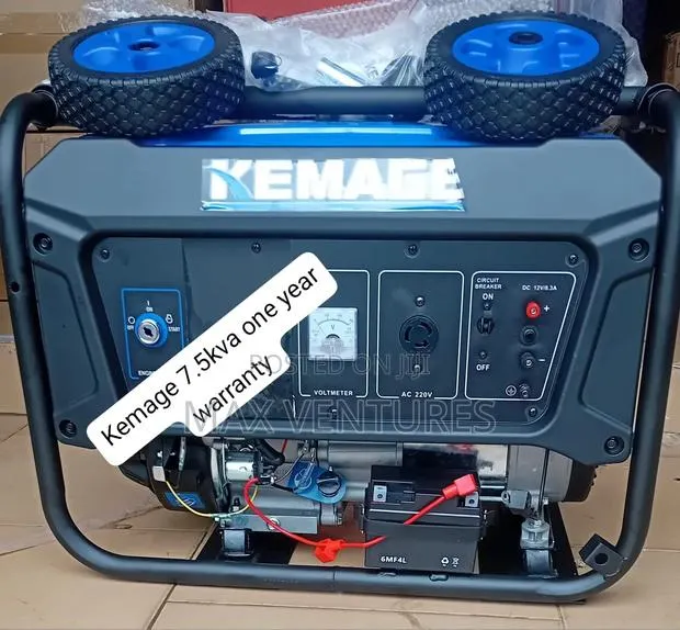 Kemage 7.5kVA Heavy Duty Generator · Photo 1