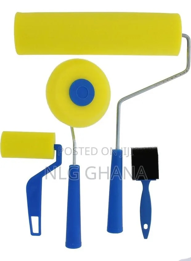 4-Piece Paint Roller Set for Walls, Ceilings. Ghx6278 · Photo 1