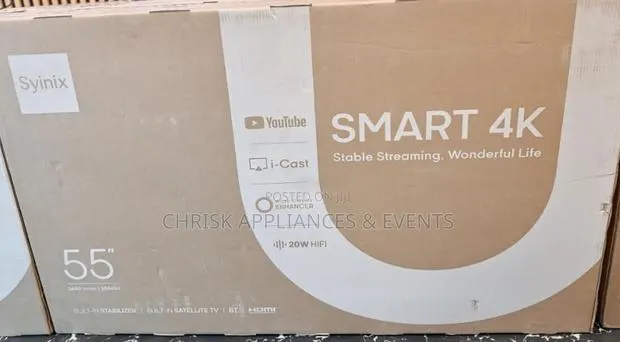 Syinix 55′′ Smart TV — 55s65u · Photo 1