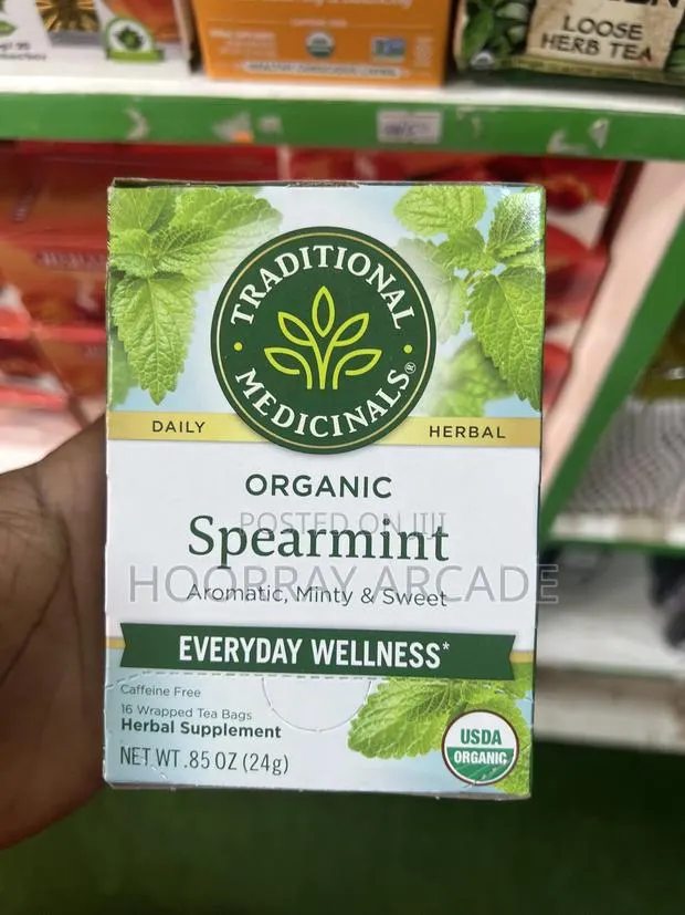 Organic Spearmint Tea, 24g Delivery Only · Photo 1