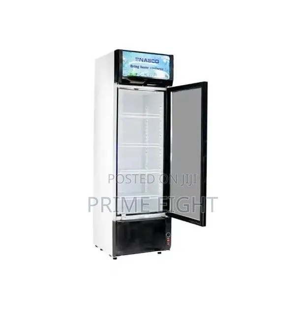 Nasco 288L NAS-FL350-1DR Transparent Commercial Display Refrigerator · Photo 1