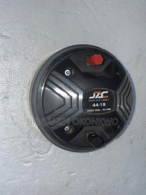 Jac Professional 44-19 44mm Voice Coil Speaker Driver · Photo 1