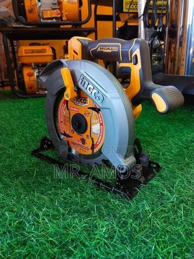 Ingco 7" Cordless Lithium Lon Circular Saw 20v - Csli1401 · Photo 1