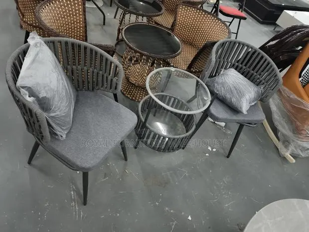 2 Seater Dining Woven Rope Bistro Set (Xxz-99-101, 1+2) · Photo 1
