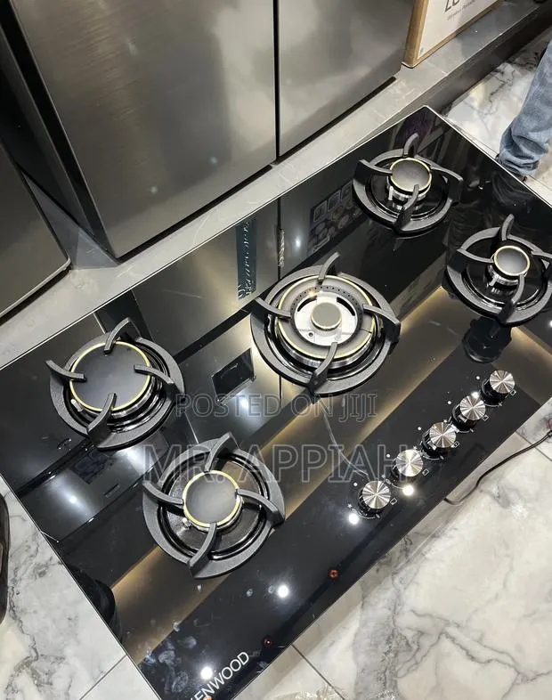 Get Premium Kenwood 90cm Tempered Glass 5 Gas Hob · Photo 1
