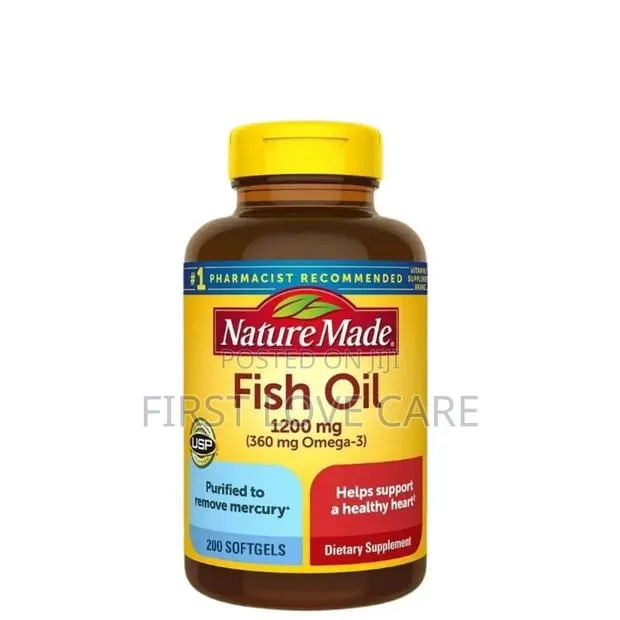 Nature Made Fish Oil 1200Mg (360 Mg Omega-3) 200 Softgels · Photo 1