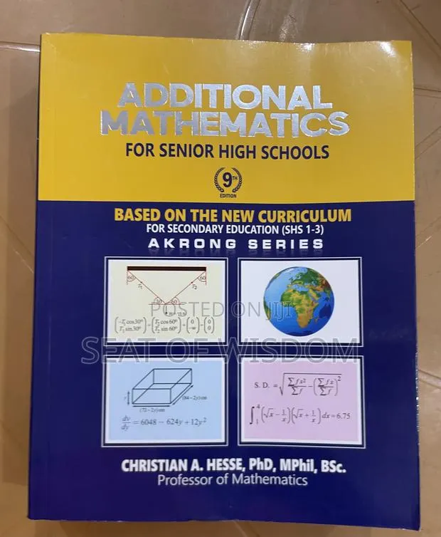 Additional Maths for SHS (Akrong Series) · Photo 1