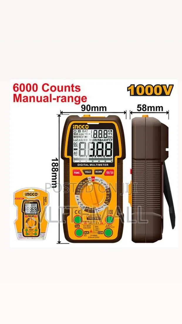 Ac/Dc Clamps Meter 1000v · Photo 1