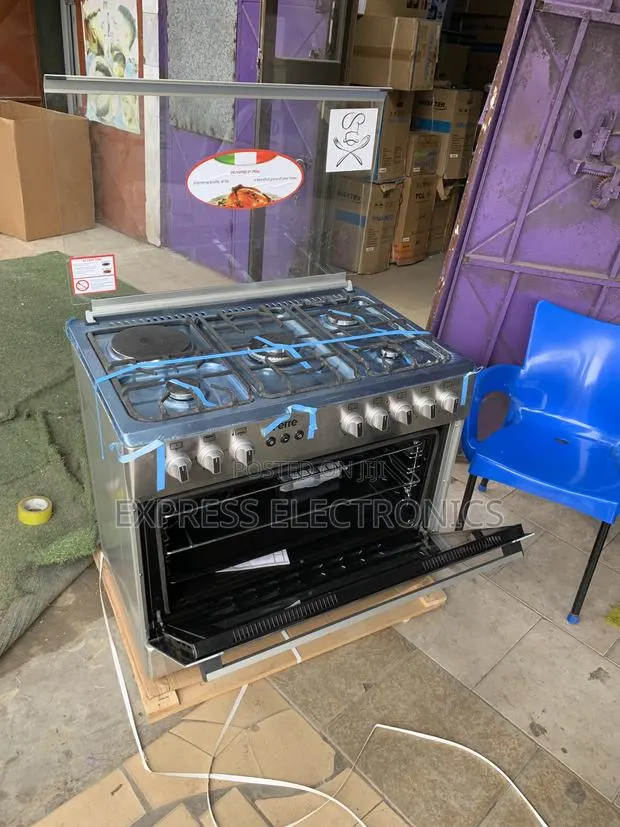 Brand New Ferre Gas Electric 4-1 Stove Oven Grill 90Cm · Photo 1