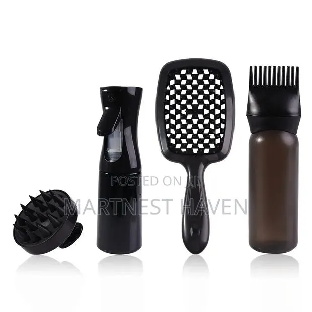 4in1 Hair Care Set- Comb Type Oil Applicator · Photo 1
