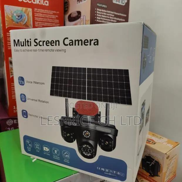Distortion Free Security and Surveillance Solar Camera · Photo 1