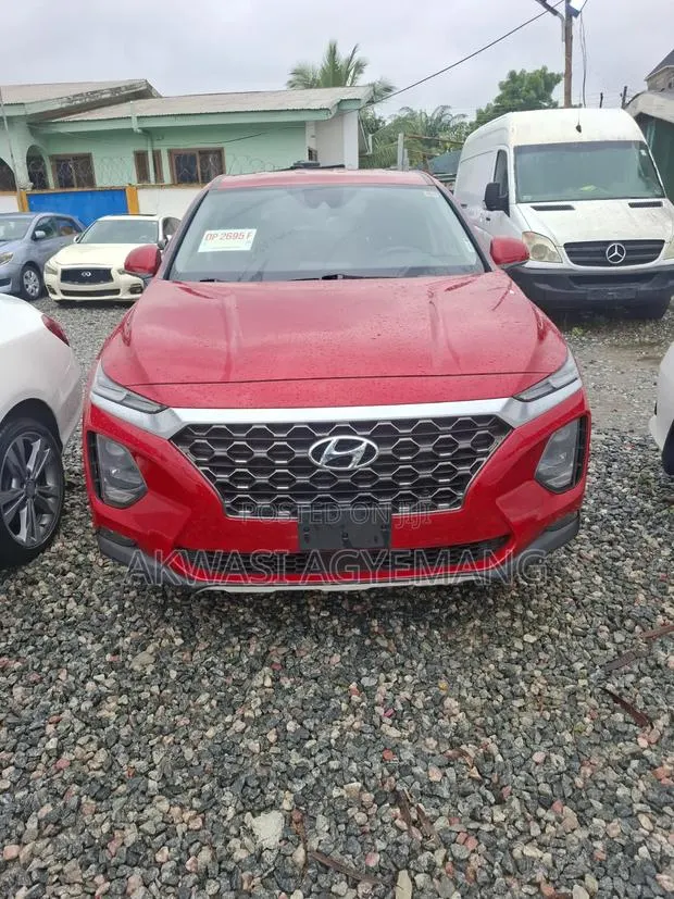 Hyundai Santa Fe 2020 Red · Photo 1