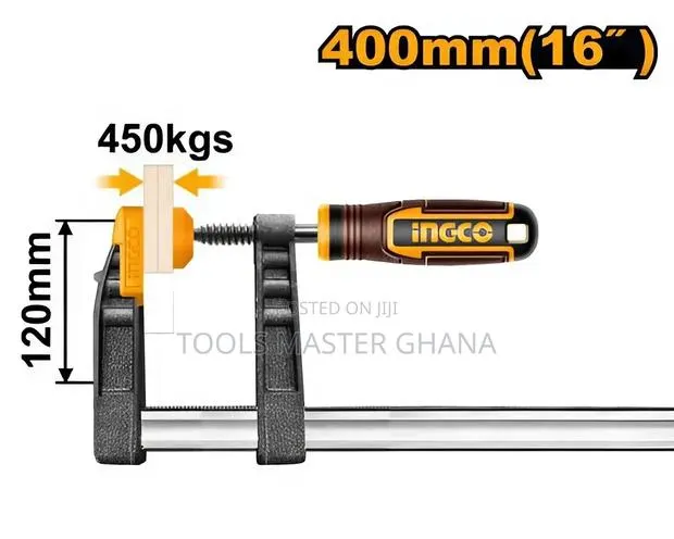F Clamp With Plastic Handle - Hfc021204 · Photo 1