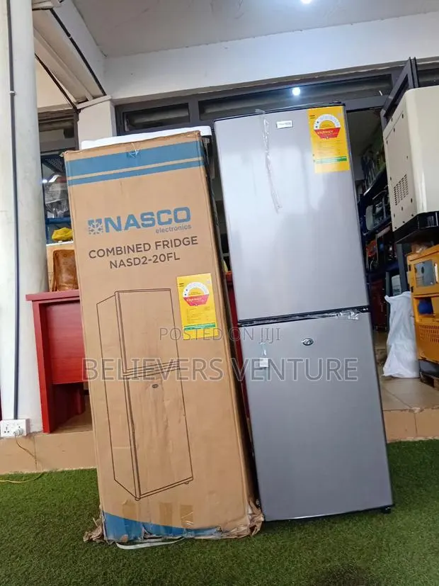Nasco 136L Fridge-Freezer – Low Power Consumption, High Performance · Photo 1