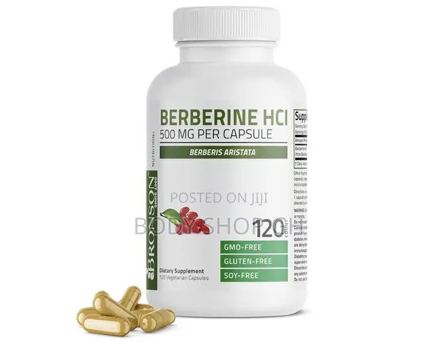Bronson Berberine as Berberine Hci Berberis Aristata 500mg - 120 Caps · Photo 1