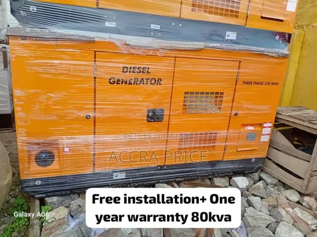 Service Support on Diesel Engine Perkins 80kva Generator · Photo 1
