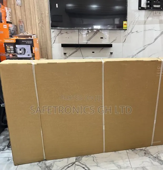 Check Out 75 Inch Smart Qled Samsung Flat Uhd Tv · Photo 1