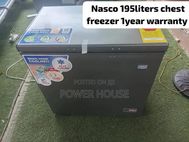 NASCO 195 Litres Chest Freezer – Spacious, Powerful Energy · Photo 1