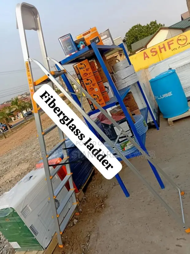 8steps Fiberglass Ladder Generator 150kg · Photo 1
