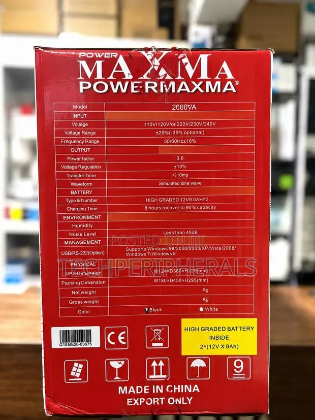 2000va Maxma Static Converter · Photo 3