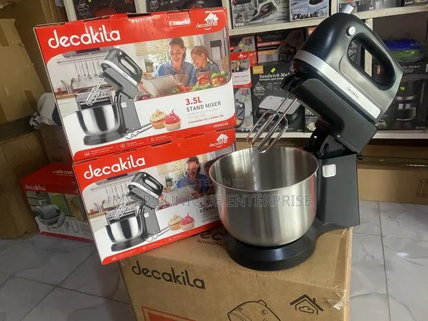 Decakila 5 Speed Stand Mixer(3.5l),Easy Popping Button Control · Photo 1