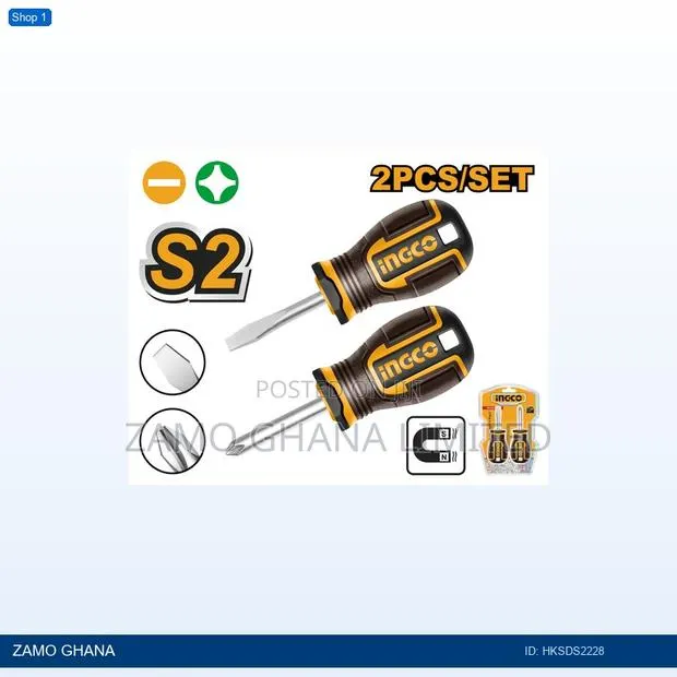 2 PCS Screwdriver - Hksds2228 · Photo 1