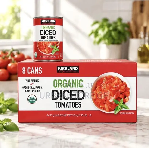 Kirkland Organic Diced Tomatoes · Photo 1