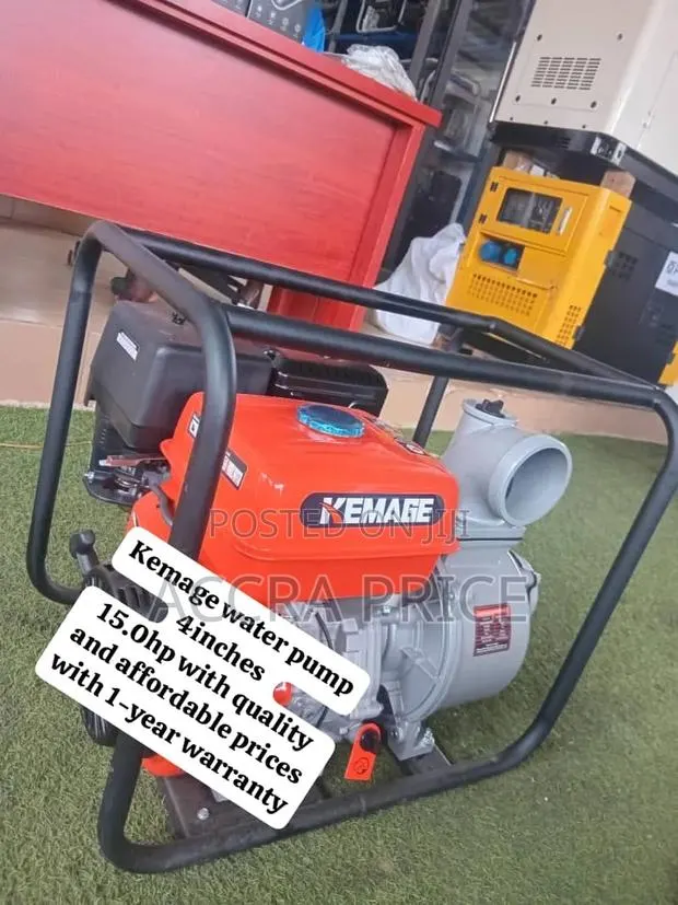 Kemage Heavy Duty Water Pump – Petrol Powered Pump for Water Supply · Photo 1
