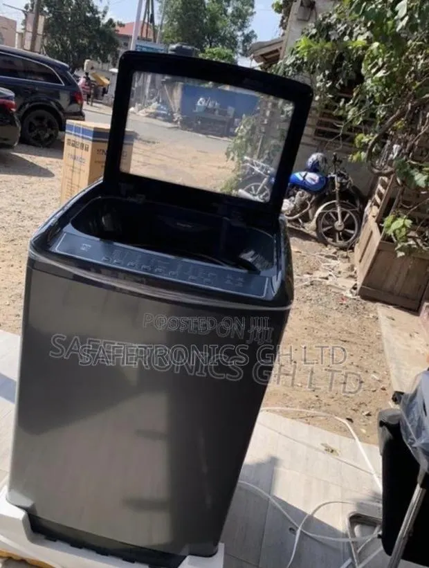 (Next-Level) TCL TopLoad 18kg Full-Auto WashingMachine Grey · Photo 1